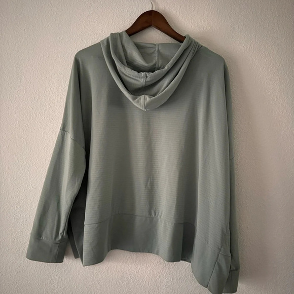 Mondetta Ottoman Hoodie XXL Abyss Green Athleisure Oversized Stretch Cozy - Picture 16 of 16